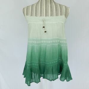 Koton BOHO Women's Juniors Top Stretch Ombre Size Small